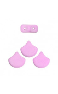 Ginko Leaf Beads 7.5x7.5mm Bondeli - Matt lilac